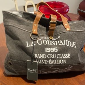 NWT Myra Vintage Handcrafted Tote Bag.